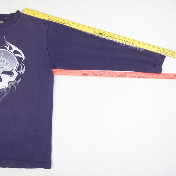 Vintage Harley-Davidson of Peterborough Spanky's Tee Shirt Adult M L Made in USA - Picture 10 of 10